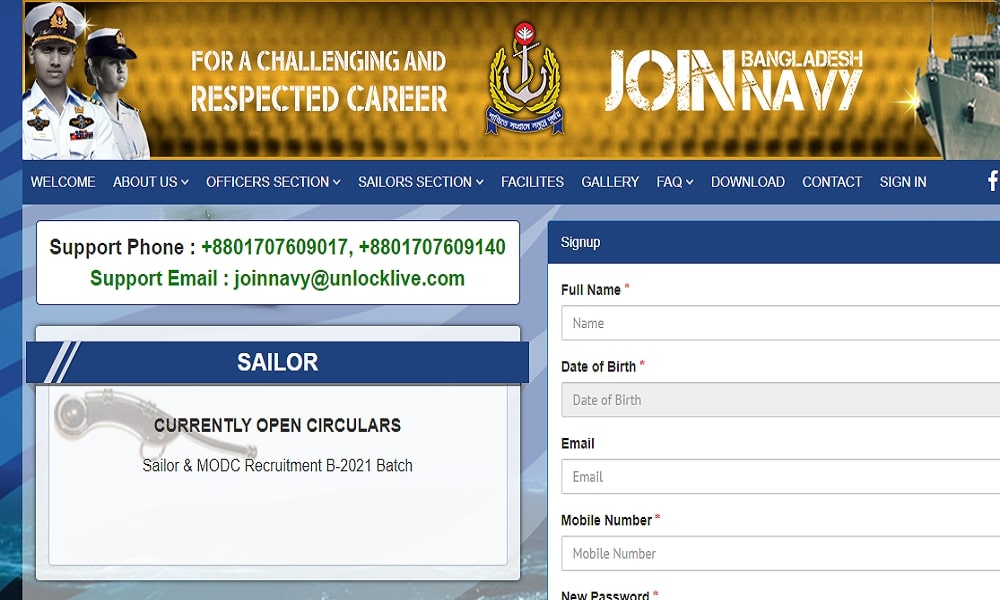 Bangladesh Navy Sailor