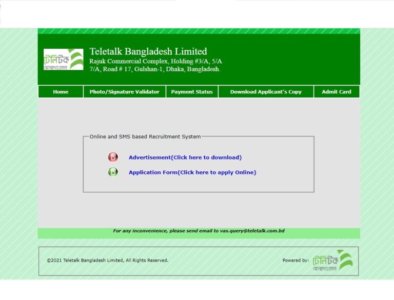 Teletalk Bangladesh Limited Job Circular 2021 Jobs Test Bd 0930