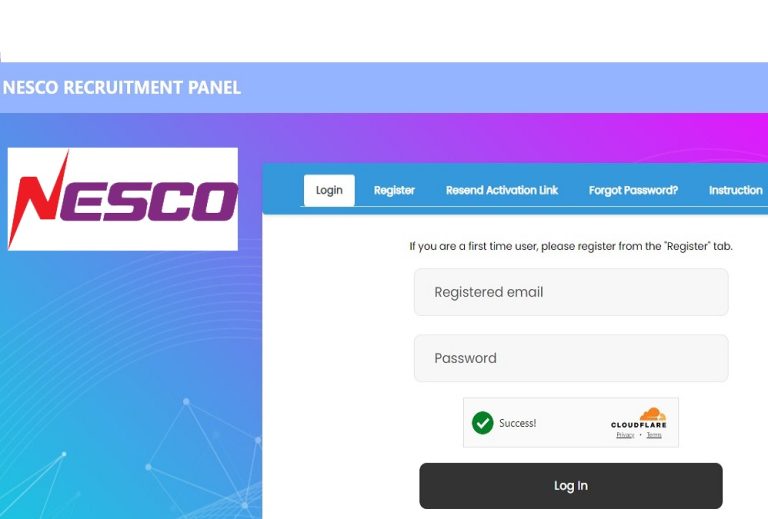 NESCO Job Circular 2023 Jobs Test bd